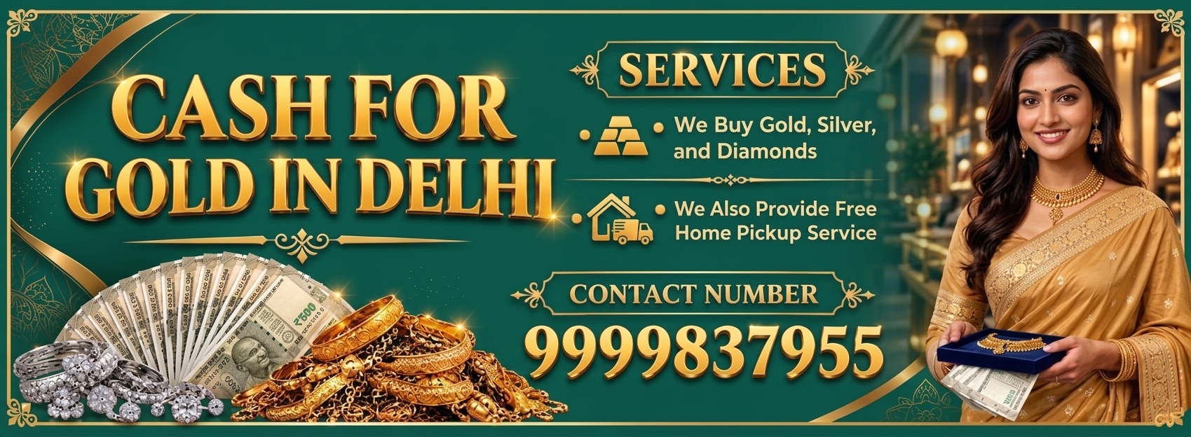 Cash For Gold In Delhi